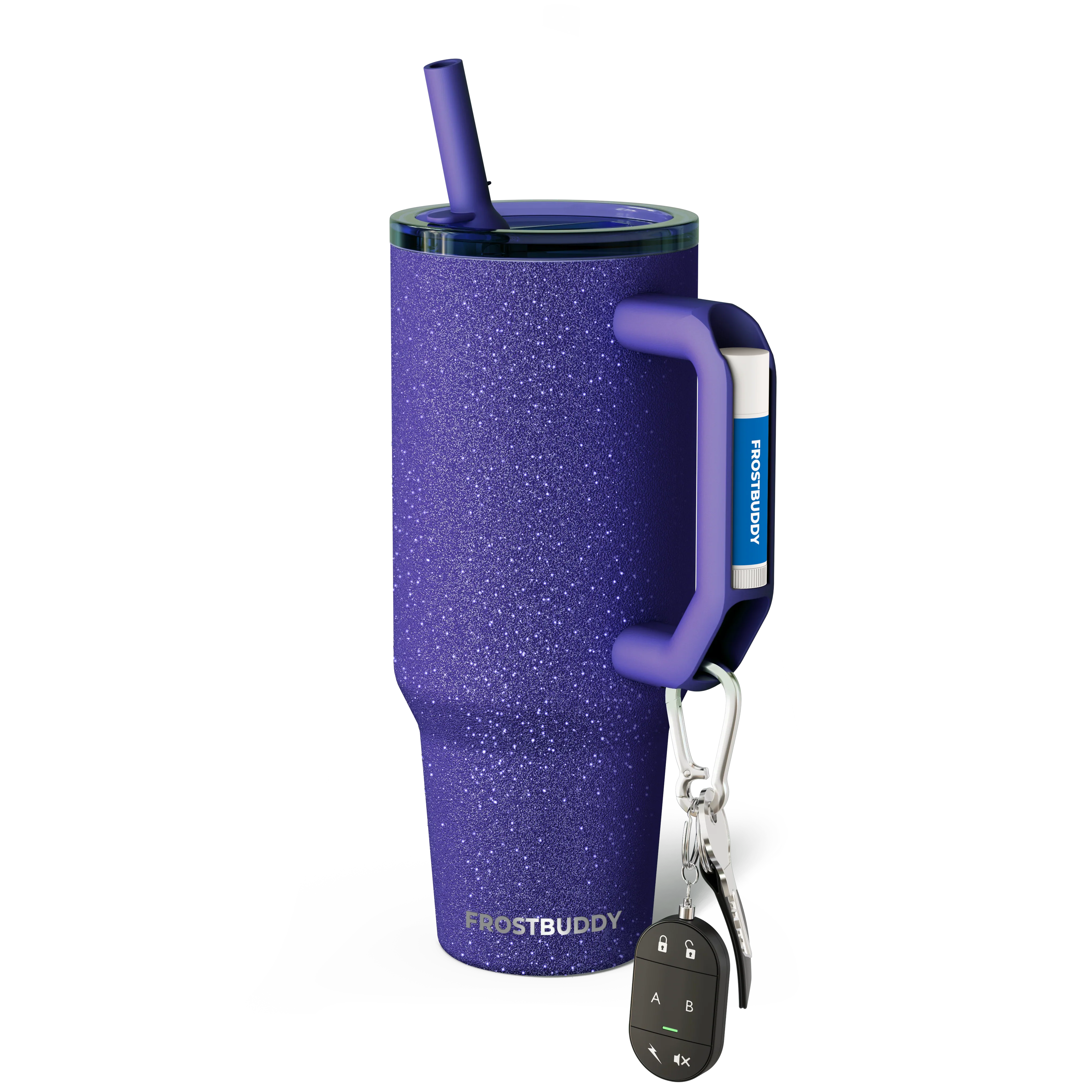 Thicc Buddy 40oz | Purple Glitz